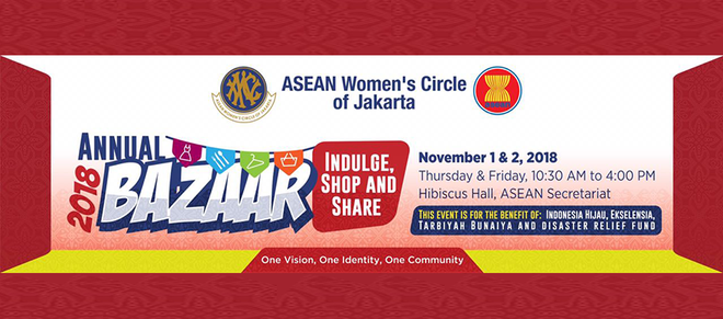 Ouverture du Bazar 2018 du Cercle des femmes de l'ASEAN à Jakarta ảnh 1 Ouverture du Bazar 2018 du Cercle des femmes de l'ASEAN à Jakarta ảnh 1
