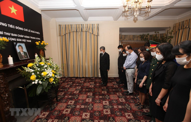 Cérémonies d’hommage à Lê Kha Phiêu à l'ONU, aux États-Unis et au Canada ảnh 1 Cérémonies d’hommage à Lê Kha Phiêu à l'ONU, aux États-Unis et au Canada ảnh 1