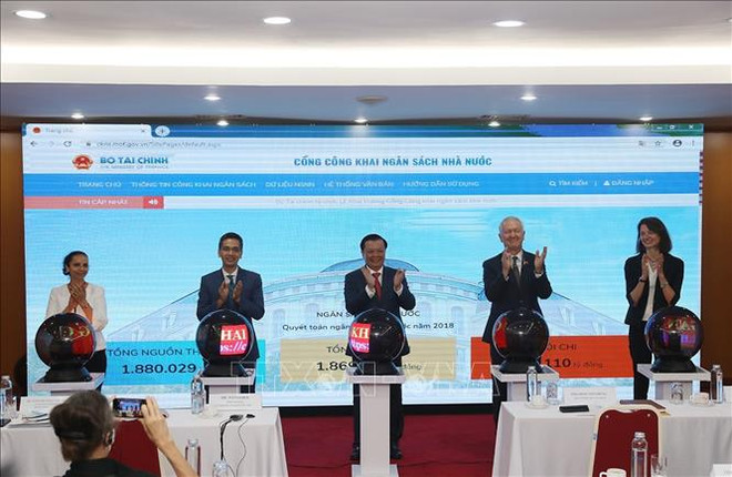 Inauguration du portail public du budget de l'État ảnh 1 Inauguration du portail public du budget de l'État ảnh 1