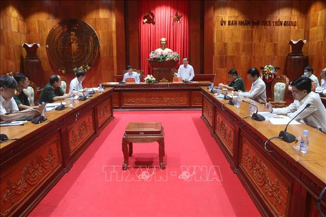 Inspection de la mission de prévention et de lutte contre les catastrophes naturelles à Tien Giang ảnh 1