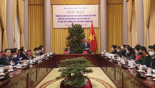 Décret du président du Vietnam sur neuf lois ảnh 1