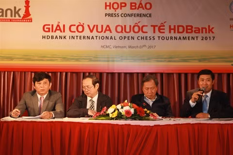 Plus de 230 joueurs attendus au Tournoi international d’échecs HDBank ảnh 1 Plus de 230 joueurs attendus au Tournoi international d’échecs HDBank ảnh 1