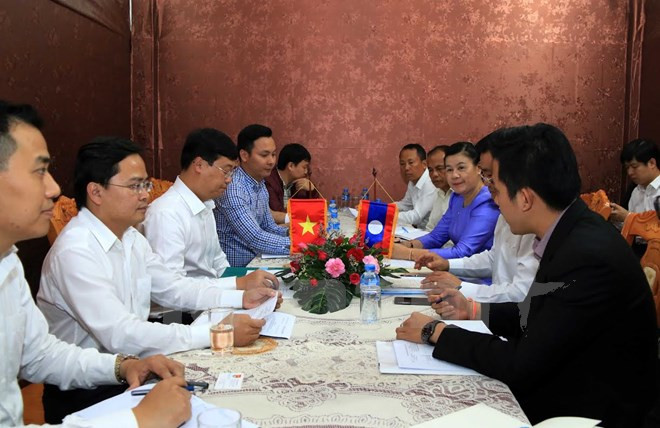 Coopération renforcée entre les jeunes du Vietnam et du Laos ảnh 1 Coopération renforcée entre les jeunes du Vietnam et du Laos ảnh 1