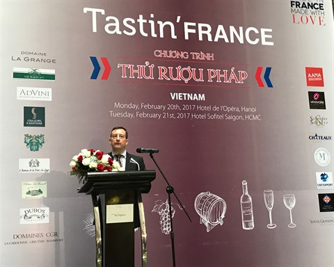 "French Wine Tasting" 2017 : les producteurs de vins rassemblés à Hanoï ảnh 1 "French Wine Tasting" 2017 : les producteurs de vins rassemblés à Hanoï ảnh 1