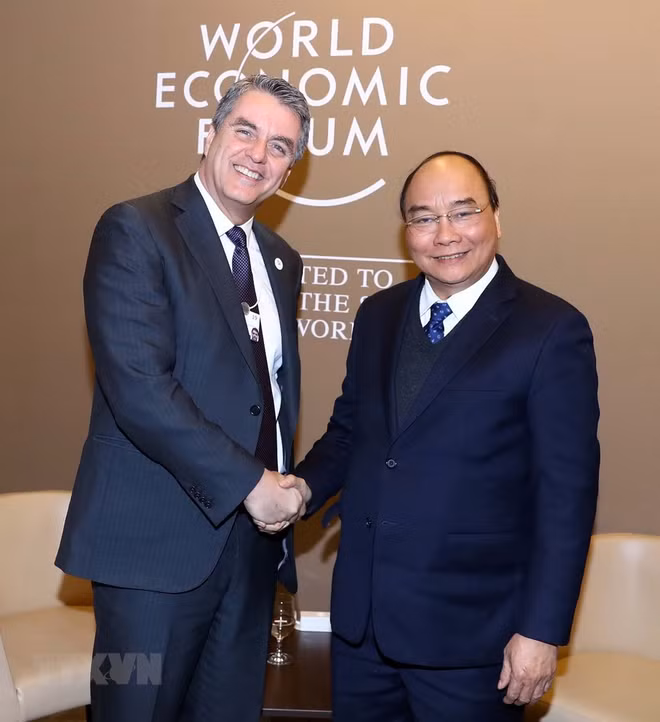 Activités du PM Nguyen Xuan Phuc dans le cadre du WEF 2019 ảnh 3