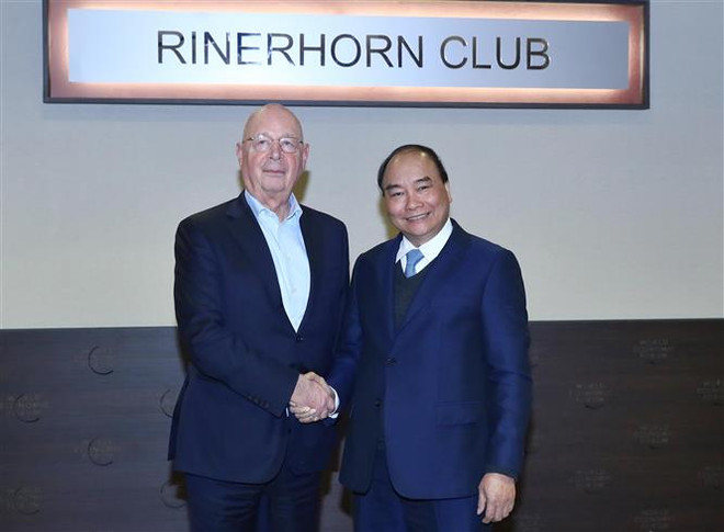 Activités du Premier ministre en marge du WEF 2019 ảnh 1 Activités du Premier ministre en marge du WEF 2019 ảnh 1