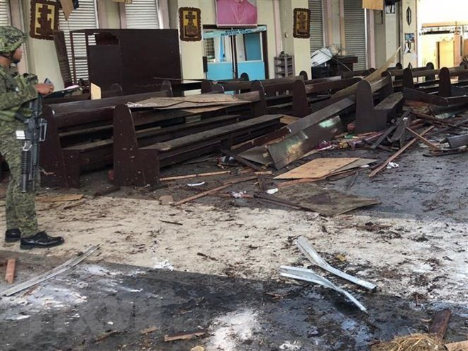 Le Vietnam condamne fermement les attentats à la bombe aux Philippines ảnh 1 Le Vietnam condamne fermement les attentats à la bombe aux Philippines ảnh 1