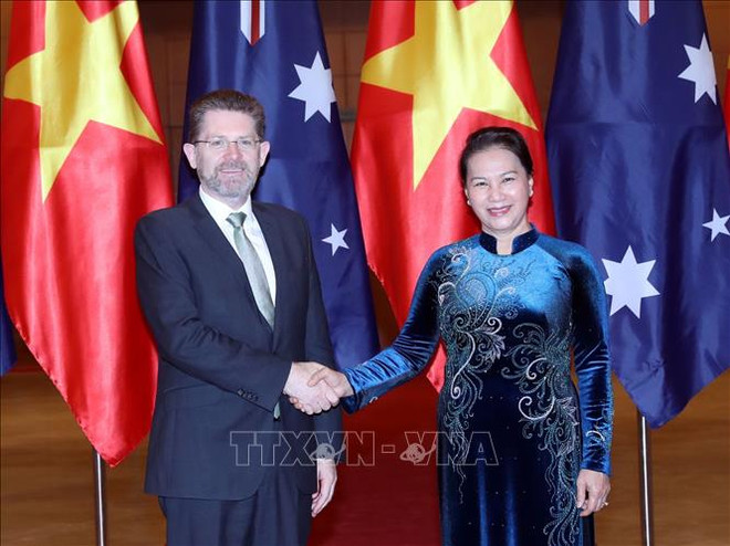 Le président du Sénat australien achève sa visite au Vietnam ảnh 1
