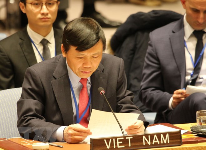 Le Vietnam appelle au respect des résolutions sur la question du Moyen-Orient ảnh 1 Le Vietnam appelle au respect des résolutions sur la question du Moyen-Orient ảnh 1