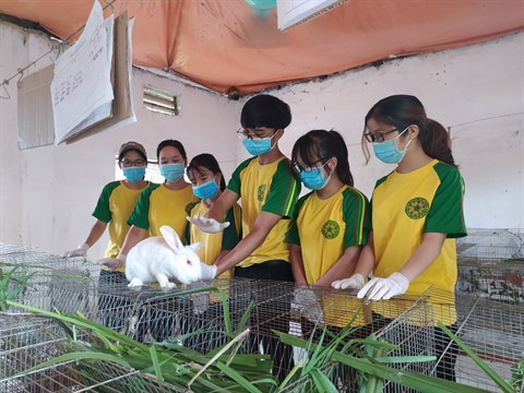 Le club de science animale où la passion de l’agriculture déploie ses ailes ảnh 2 Le club de science animale où la passion de l’agriculture déploie ses ailes ảnh 2