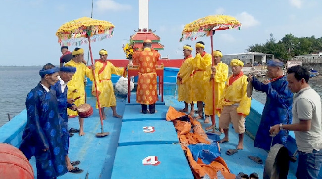 Fête de la prière pour la bonne pêche à Quang Nam ảnh 1 Fête de la prière pour la bonne pêche à Quang Nam ảnh 1