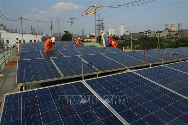 Développement des centrales solaires sur les toits au Vietnam. ảnh 1 Développement des centrales solaires sur les toits au Vietnam. ảnh 1