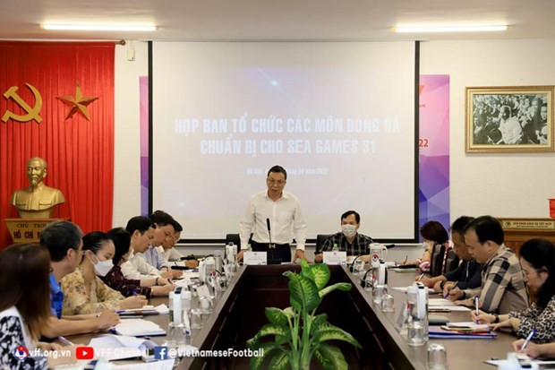 Assurer le succès des épreuves de football et futsal des SEA Games 31 ảnh 1 Assurer le succès des épreuves de football et futsal des SEA Games 31 ảnh 1