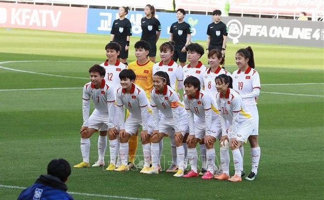 L’équipe de football féminin vietnamienne a montré son potentiel en République de Corée ảnh 1 L’équipe de football féminin vietnamienne a montré son potentiel en République de Corée ảnh 1