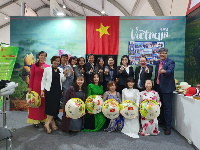 Le Vietnam participe activement à un salon de l'agriculture en R. de Corée ảnh 1 Le Vietnam participe activement à un salon de l'agriculture en R. de Corée ảnh 1