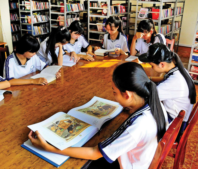La République de Corée ouvre trois nouvelles bibliothèques pour étudiants au Vietnam ảnh 1