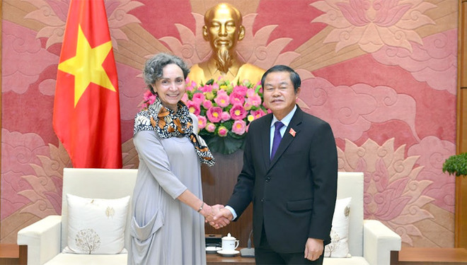 Le vice-président de l'Assemblée nationale Do Ba Ty reçoit l'ambassadrice du Mexique au Vietnam ảnh 1 Le vice-président de l'Assemblée nationale Do Ba Ty reçoit l'ambassadrice du Mexique au Vietnam ảnh 1