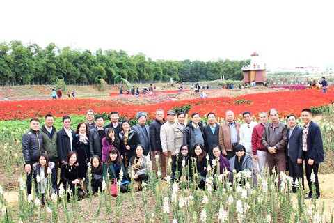 Le parc floral de Hô Tây, une destination prisée à Hanoï ảnh 4 Le parc floral de Hô Tây, une destination prisée à Hanoï ảnh 4