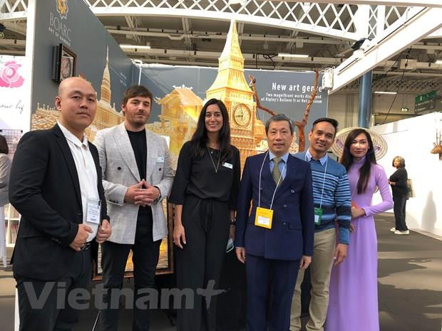 Des produits artisanaux vietnamiens appréciés lors du salon international Top Drawer ảnh 1 Des produits artisanaux vietnamiens appréciés lors du salon international Top Drawer ảnh 1