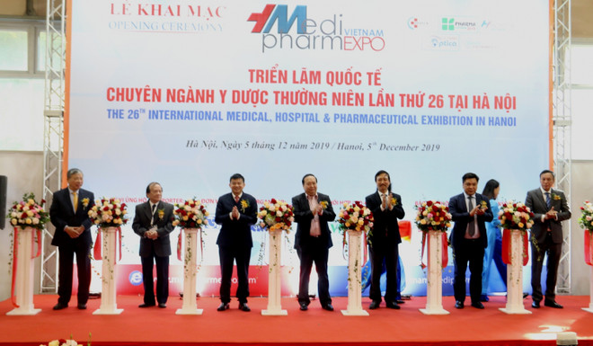 Ouverture du Vietnam Medipharm Expo 2019 à Hanoï ảnh 1 Ouverture du Vietnam Medipharm Expo 2019 à Hanoï ảnh 1