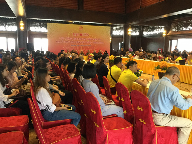 Plus de 7.200 jeunes volontaires mobilisés pour la Journée du Vesak des Nations unies 2019 ảnh 1 Plus de 7.200 jeunes volontaires mobilisés pour la Journée du Vesak des Nations unies 2019 ảnh 1