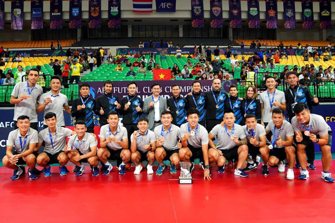 Futsal : la Confédération asiatique de football félicite le club Thai Son Nam ảnh 1 Futsal : la Confédération asiatique de football félicite le club Thai Son Nam ảnh 1