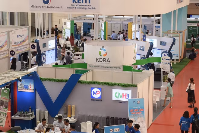 Ouverture de la Foire-expo internationale des technologies de l'environnement 2019 ảnh 1