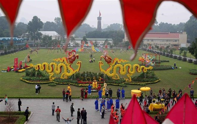 Espace du Têt dans la cité impériale de Thang Long-Hanoï ảnh 1 Espace du Têt dans la cité impériale de Thang Long-Hanoï ảnh 1