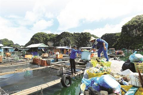 Baie de Ha Long: fin du plastique à usage unique ảnh 1