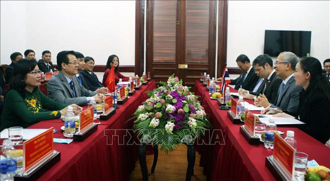 Vietnamiens et Thaïlandais partagent des expériences juridictionnelles ảnh 1 Vietnamiens et Thaïlandais partagent des expériences juridictionnelles ảnh 1