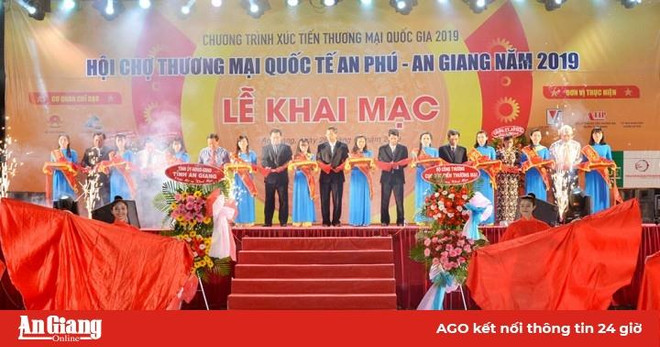 Ouverture de la foire commerciale internationale An Phu – An Giang 2019 ảnh 1 Ouverture de la foire commerciale internationale An Phu – An Giang 2019 ảnh 1