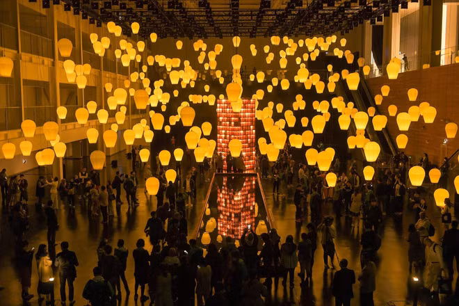 Ouverture de l'exposition "Lumière de l'ASEAN" en République de Corée ảnh 1