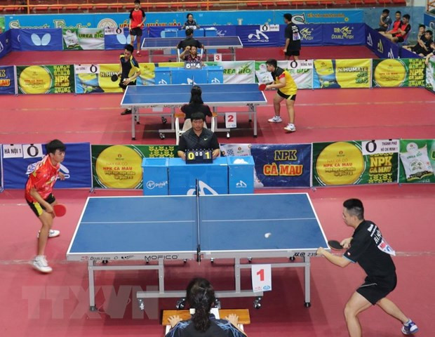 Ouverture du 33e tournoi international de ping-pong “Raquette d’or” à Hô Chi Minh-Ville ảnh 1 Ouverture du 33e tournoi international de ping-pong “Raquette d’or” à Hô Chi Minh-Ville ảnh 1