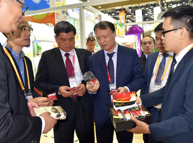 Le Vietnam participe à l'Exposition Internationale pour l’Import des produits étrangers en Chine ảnh 2 Le Vietnam participe à l'Exposition Internationale pour l’Import des produits étrangers en Chine ảnh 2
