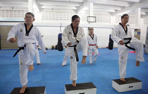 Une classe de taekwondo pas comme les autres ảnh 2 Une classe de taekwondo pas comme les autres ảnh 2
