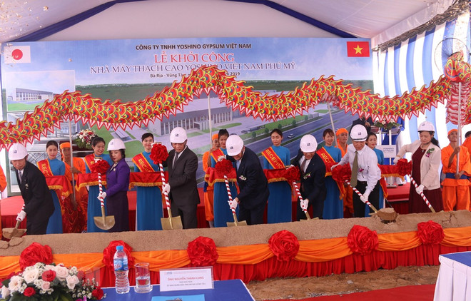 Ba Ria - Vung Tau: mise en chantier d’une usine de plâtre de 50 millions de dollars ảnh 1 Ba Ria - Vung Tau: mise en chantier d’une usine de plâtre de 50 millions de dollars ảnh 1