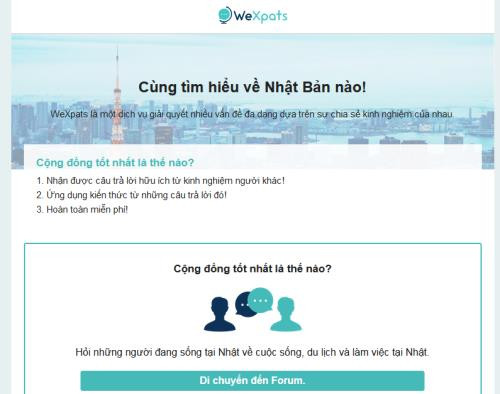 Lancement d’un site web pour les Vietnamiens au Japon ảnh 1