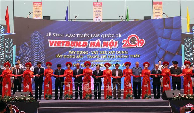 Ouverture de l’exposition Vietbuild Hanoi 2019 ảnh 1 Ouverture de l’exposition Vietbuild Hanoi 2019 ảnh 1