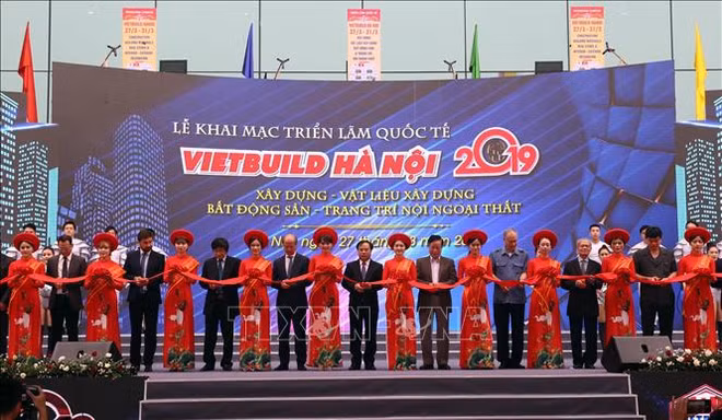 Ouverture de l’exposition Vietbuild Hanoi 2019 ảnh 1 Ouverture de l’exposition Vietbuild Hanoi 2019 ảnh 1