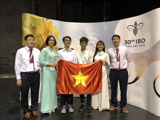 Quatre Vietnamiens médaillés aux Olympiades internationales de Biologie 2019 ảnh 1 Quatre Vietnamiens médaillés aux Olympiades internationales de Biologie 2019 ảnh 1