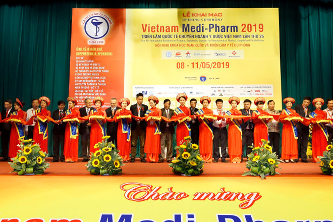 Ouverture de la 26e édition du salon Vietnam Medi-Pharm 2019 à Hanoï ảnh 1 Ouverture de la 26e édition du salon Vietnam Medi-Pharm 2019 à Hanoï ảnh 1