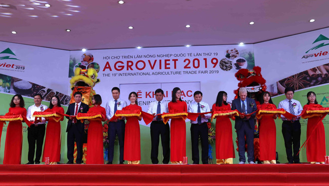 Ouverture de la Foire internationale de l’agriculture AgroViet 2019 à Hanoï ảnh 1 Ouverture de la Foire internationale de l’agriculture AgroViet 2019 à Hanoï ảnh 1