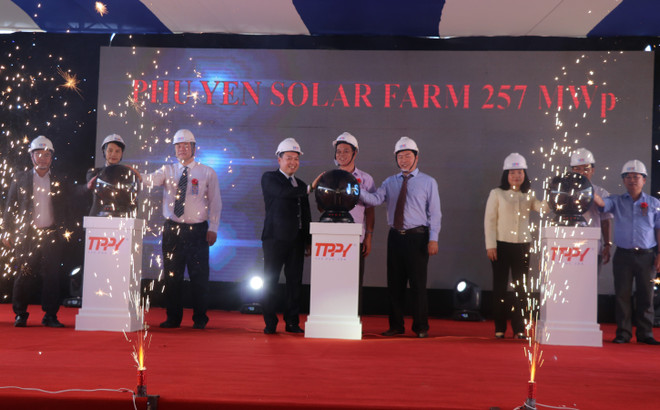 Phu Yên : Inauguration de la centrale solaire de Hoà Hôi ảnh 1 Phu Yên : Inauguration de la centrale solaire de Hoà Hôi ảnh 1