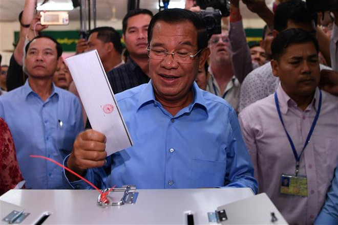 Législatives : les électeurs cambodgiens commencent à voter ảnh 1 Législatives : les électeurs cambodgiens commencent à voter ảnh 1