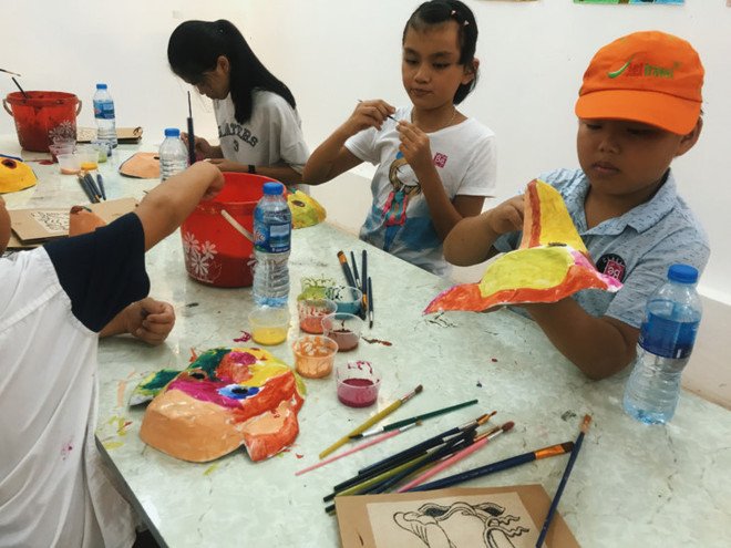 Quand les enfants s’intéressent à des estampes populaires ảnh 3 Quand les enfants s’intéressent à des estampes populaires ảnh 3