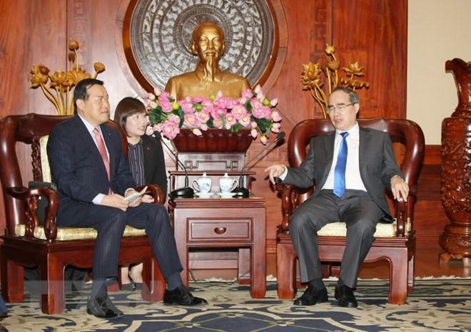 Lotte souhaite investir dans des projets de HCM-Ville ảnh 1 Lotte souhaite investir dans des projets de HCM-Ville ảnh 1