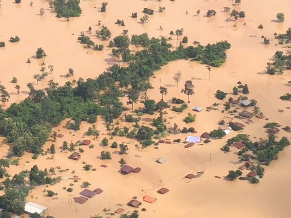 Barrage effondré au Laos: les villageois en aval ont reçu l’alerte d’évacuer un jour avant ảnh 1 Barrage effondré au Laos: les villageois en aval ont reçu l’alerte d’évacuer un jour avant ảnh 1