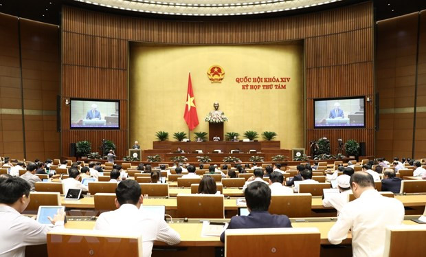 Assemblée nationale: communiqué de presse sur la 12e journée de travail ảnh 1 Assemblée nationale: communiqué de presse sur la 12e journée de travail ảnh 1