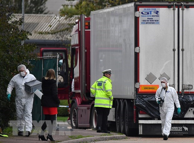 Le ministère de la Sécurité publique annonce la liste des mortes dans un camion frigorifique au Royaume-Uni ảnh 1 Le ministère de la Sécurité publique annonce la liste des mortes dans un camion frigorifique au Royaume-Uni ảnh 1