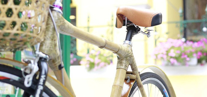 Un vélo en bambou «made in Vietnam» ảnh 3